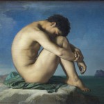 Flandrin,_Hippolyte_(1805-1864)_-_Jeune_homme_nu_assis.._1855_-_Louvre